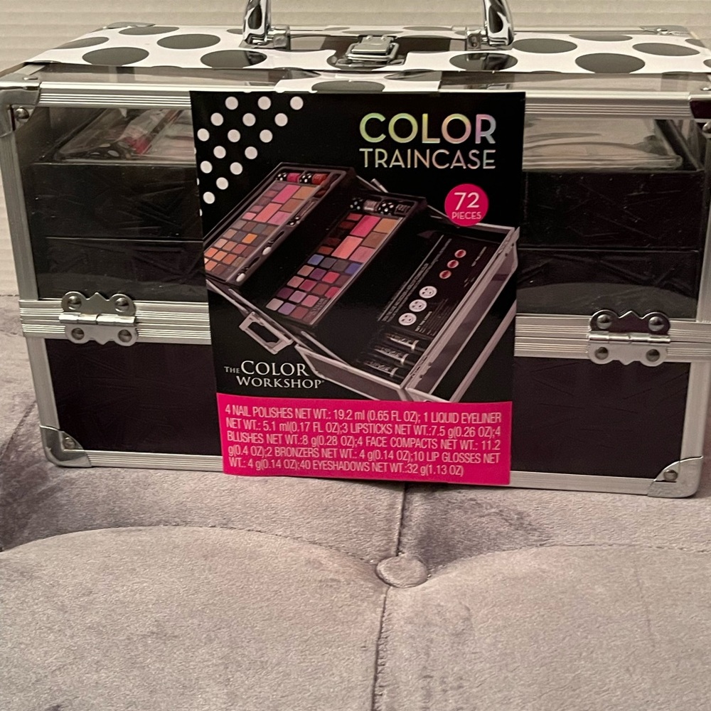 The Color Workshop Makeup Traincase